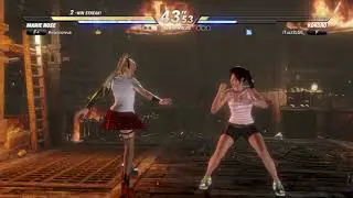 DOA6 Marie Rose Vs Kokoro