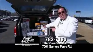 United auto sales junk in the trunk