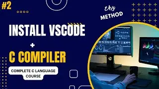 Install & Configure VS Code With C Compiler : C  language tutorial for beginners | Hindi