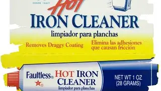 Iron Looking Rough? 🧼 Faultless Iron Cleaner to the Rescue!