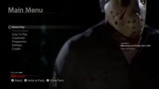 Friday the 13th The game  (scary axemun)