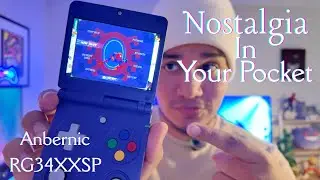 A MODERN Game Boy SP? Anbernic RG34XXSP Review