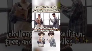 Behind the Scenes of &ldquo;Running Wild&rdquo; &mdash; Jin & J-Hope | Cute Chibi Edit #bts #shorts #Jin #jhope #fypシ゚