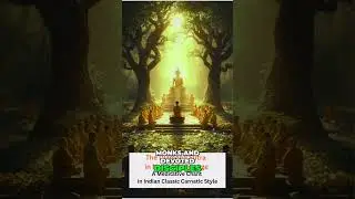 Buddha's Alms Round: Ancient Wisdom, Timeless Music #shorts