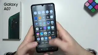 Samsung A07: Как удалить виджеты с экрана