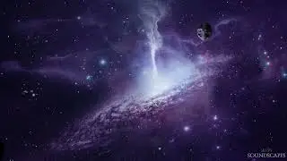 Drift Off in Space | Purple Nebula Sleep Aid with Cosmic Ambience & Soft Sounds 😴🌠