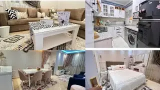 شقه عروسه الإسكان الاجتماعى زوق وشيك جدا هتاخدو منها افكار كتير افكار للمساحات الصغيرة 💯🌼🔥