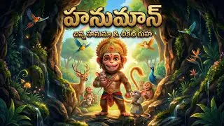 చీకటి గుహలోకి వెళ్లిన చిన్న హనుమా 🐒✨ | Kids Moral Story