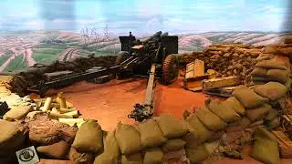 Howitzer Gun Emplacement from the war in Vietnam.