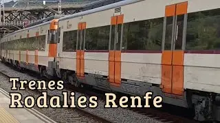 RODALIES RENFE Trenes Civia y 447 Estación Torre Baró-Vallbona