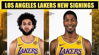 The Los Angeles Lakers have signed Anton Watson and Nate Williams (Highlights)