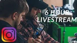 6 Hour Instagram Livestream Event (BTS on how we build our custom lights!)