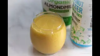 Delicious Vegan Orange Tropical Smoothie | Refreshing & Easy Recipe!