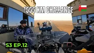 1000 KM Desert Ride in 8 Hours! | Urdu MotoVlog | Middle East Motorcycle&nbsp;Tour&nbsp;S3-EP.12