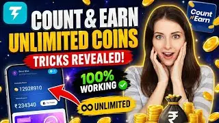 Count And Earn App Coins 🤑 || Count And Earn Free Redeem Code Trick ✅ || Count And Earn App Mod Apk 