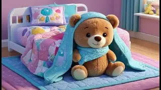 Bobo Bear Sleeps Tight | Gentle Bedtime Song for Kids | Calm and Cozy Rhyme