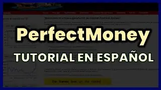 👉 C&oacute;mo Funciona PERFECT MONEY || Tutorial en Espa&ntilde;ol de PerfectMoney.com