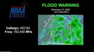 [EAS] Flood Warning: Humboldt, CA and more (12/21/25)