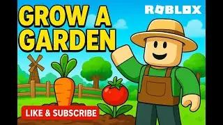 LIVE: Grow a Garden in Roblox! HUGE Plants & Farming Progress! Dreamtap Games is Live. #subscribe