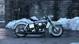 1970 FL police Harley Electra glide
