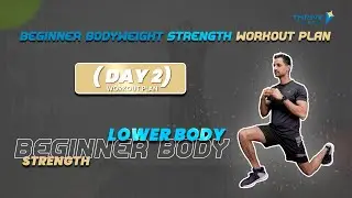 Day 2: Beginner Lower Body Strength Workout (No Equipment) | Thrive by SFSA