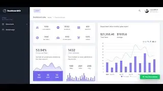 Creating Admin Dashboard Template using Angular 17 + Standalone Components