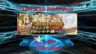 It Truly Was My Destiny- FGO JP Destiny Order Summon