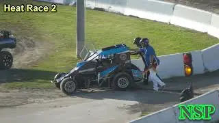 June 7, 2025 Nw Focus Midgets Hot Laps, Qualifying, Heat Races & A-Main Skagit Speedway