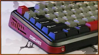 Максимум стиля, отличный тайпинг и экранчик в MechLands Vibe 75 V2 #MechLands #клавиатура
