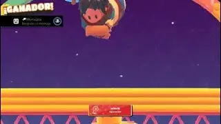 Victoria con la nueva skin de Kena en Fall Guys|Edier Gutierrez