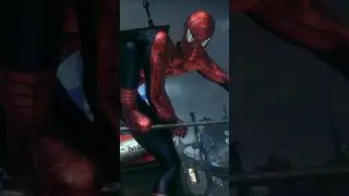 Spider-Man in Arkham Knight!?! #spiderman #batman #batmanarkham  #shorts