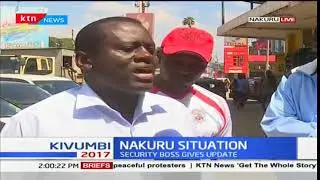 Business resumes in Nakuru with no patrols by security detail: Situation Nakuru 12th Aug 2017 2:00PM