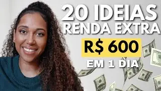 COMO GANHAR MAIS DINHEIRO COM RENDA EXTRA - 20 IDEIAS