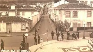 Island of Terceira Azores Portugal in the past and present.