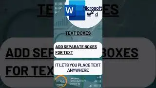 Text Box in MS Word #officeword #msoffice #microsftword #microsoftword #msofficeword #wordprocessor