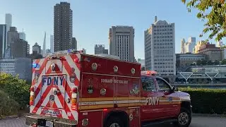 FDNY Command Tactical Unit 1 Responding to a Water Rescue