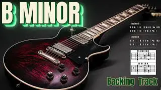 Sexy Rock Guitar Backing Track Jam in B Minor