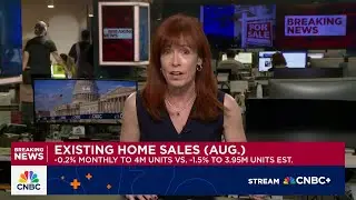 Existing home sales for August -0.2% vs. -1.5% estimated