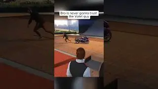 Never Let the Valet Park Your Personal Vehicle in GTA 5 💀 #shorts