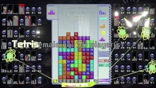Tetris 99 - School music extended (50 players)