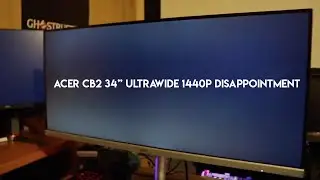 Обзор игрового монитора Acer CB2 34 Ultrawide 1440p WQHD 75 Гц 1 мс GTG IPS (CB342CK) &mdash; Netcruzer...
