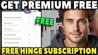 How YOU can get Hinge Premium for FREE (Easy) Free Hinge Premium Subscription 2024!