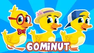 MIX - KACZKI KWACZKI - 60 MINUT PIOSENEK DLA DZIECI - ŚPIEWAJĄCE BRZDĄCE 😍😍😍