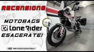 RECENSIONE E MONTAGGIO LONERIDER MOTOBAGS SULLA DUCATI DESERTX