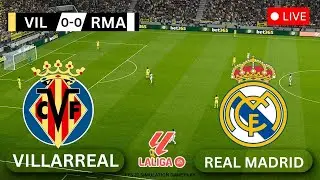 🔴 LIVE: Real Madrid vs Villarreal | La Liga 2026 | eFootball PES 2021 Full Match