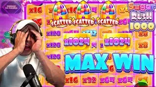 HUDSON AMORIM FICOU LOUCO MAX WIN NO SUGAR RUSH 1000
