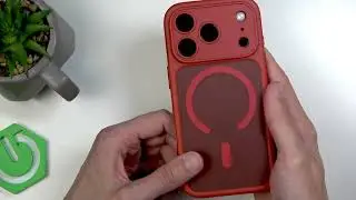 Распаковка защитного чехла CANSHN MagSafe для камеры iPhone 17 Pro