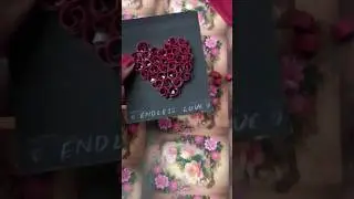 Tadaw #craft #card # heart #chennaicraftcorner #simplecards