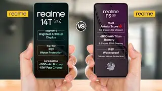 Reamle 14T 5G vs Realme P3 5G || Full Comparison