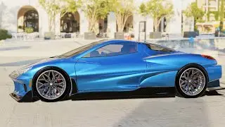 C8 ZO6 Wide Body Split Window no Wing MAX Rear Diffuser on Demand Side Intake Gills